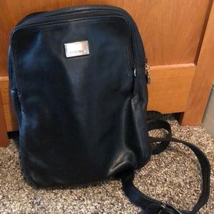 Perlina small soft leather backpack